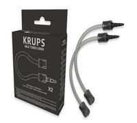KRUPS Kit Tubes à Lait Intuition - Set de 2 Tubes pour Boissons Lactées - Mousse de Lait Crémeuse - Compatible Machines Automatiques Intuition - Accessoire XS805000