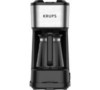 Krups KM207D Multiverse 3 in 1 - Machine à café filtre - noir/argenté