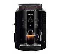 KRUPS Machine à café grain 1.7 L Cafetière espresso Buse vapeur pour Cappuccino 2 tasses en simultané Essential YY8125FD