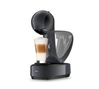 Krups Nescafé Dolce Gusto Machine à café capsules, 15 bars, Multi-boissons froides ou chaudes, Grand réservoir, Mode éco, Cafetière dosettes, Infinissima, Gris KP173B10