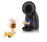 Krups Nescafé Dolce Gusto Machine à café capsules, Pression 15 bars, Cafetière dosettes, Multi-boissons froides ou chaudes, Intuitive, Compact, Mode éco, Piccolo XS Noire YY4202FD