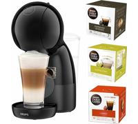KRUPS NESCAFÉ Dolce Gusto Piccolo XS KP1A35 - Pack d'essai de 48 tasses inclus - Noir