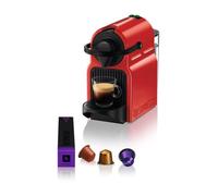 KRUPS Nespresso Inissia Machine à café NESPRESSO à capsules Espresso, Pression 19 bars, Arrêt auto, Rouge, YY1531FD