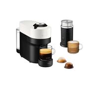 KRUPS Nespresso Vertuo Pop Machine à Café avec Mousseur à Lait Aeroccino Blanc Noix de Coco
