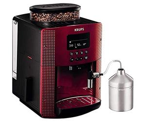 Krups Pisa Red Cafetière automatique Écran de contrôle Accessoire à cappuccino 1 cup