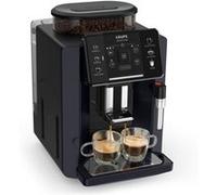 KRUPS Sensation C50 Machine à café à grains, Interface tactile, Buse manuelle Cappuccino, Fabriqué en France EA910B10 Noir