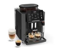 Krups Sensation C50, Machine à café grains, Expresso automatique, 5 boissons, Interface tactile, Facile à utiliser, Nettoyage automatique, Buse vapeur Cappuccino, EA910810
