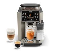 Krups Sensation Elite EA917EE0 Machine à café automatique, 24 boissons chaudes et froides, écran 2,8", technologie Milk Maestro, technologie aromatique Cold Brew, favoris personnalisable, Silver