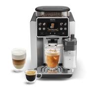 KRUPS Sensation Elite Machine à café automatique avec infusion froide, marque allemande d'origine, plus de 30 recettes de café chaud et froid, grains directs sur tasse, pression de 15 bars