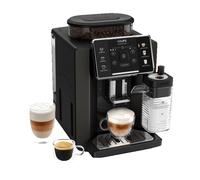 KRUPS Sensation Lait M50, Machine à café automatique, 3 recettes cafés 3 lactées, noire EA912910