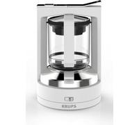Krups KM468210 T8.2 Cafetière vapo pression Blanc