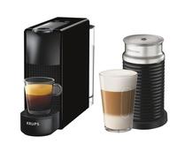 Krups XN 1118 Essenza Mini Bundle Noir - Machine à café Nespresso avec Aeroccino