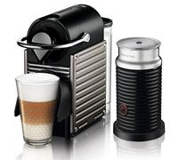 Krups XN 301T Machine à café Nespresso Pixie avec Aeroccino³ (Gris)