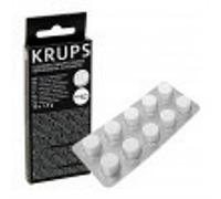 Krups XS3000 - Pastilles Détartrantes - Lot de 6 - Formule Universelle, Compatible avec Toutes les Machines Krups