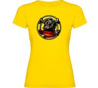 Kruskis Bastard Short Sleeve T-shirt Jaune 2XL Femme