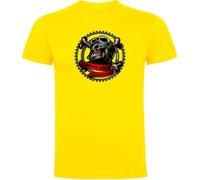Kruskis Bastard Short Sleeve T-shirt Jaune 3XL Homme