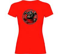 Kruskis Bastard Short Sleeve T-shirt Rouge S Femme
