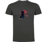 Kruskis Bushido Short Sleeve T-shirt Gris L Homme