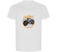 Kruskis Cafe Racer Eco Short Sleeve T-shirt Blanc 3XL
