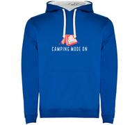 Kruskis Camping Mode On Two-colour Hoodie Bleu 3XL Homme