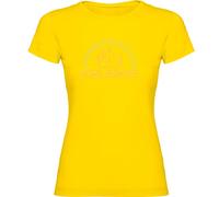 Kruskis Everything Is Better Short Sleeve T-shirt Jaune L Femme
