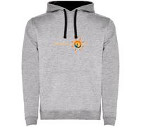 Kruskis Feel The Sun Bicolor Hoodie Gris L Homme