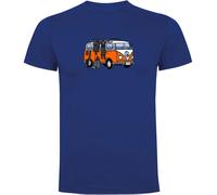 Kruskis Hippie Van Spearfish Short Sleeve T-shirt Bleu 3XL Homme