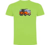 Kruskis Hippie Van Spearfish Short Sleeve T-shirt Vert S Homme