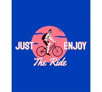 Kruskis Just Enjoy The Ride Two-colour Hoodie Bleu L Homme