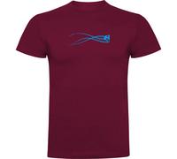 Kruskis Stella Climb Short Sleeve T-shirt Rouge S Homme