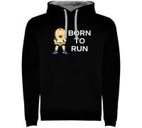 Kruskis Sweat à Capuche Born To Run Two-colour