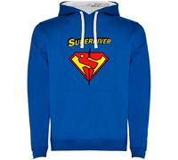 Kruskis Sweat à Capuche Super Diver Two-colour