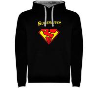 Kruskis Sweat à Capuche Super Diver Two-colour