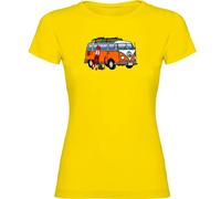 Kruskis T-shirt à Manches Courtes Hippie Van Ski