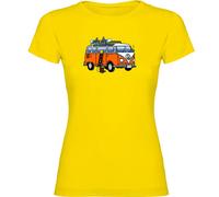 Kruskis T-shirt à Manches Courtes Hippie Van Snowboard