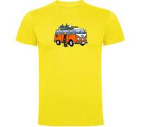 Kruskis T-shirt à Manches Courtes Hippie Van Snowboard