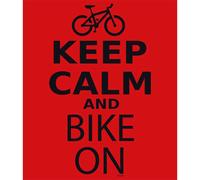 Kruskis T-shirt à Manches Courtes Keep Calm And Bike On