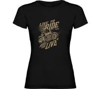 Kruskis T-shirt à Manches Courtes Live Skull