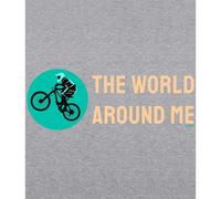 Kruskis The World Around Me Two-colour Hoodie Gris S Homme