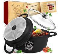 KRUSTENZAUBER Cocotte en fonte d'aluminium avec couvercle