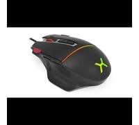 KRUX Fuze Pro Souris Gaming Optique 12000 DPI USB Type-A Droitier, 11 Boutons Programmables, Rétroéclairage Multi, Polling Rate 1000Hz