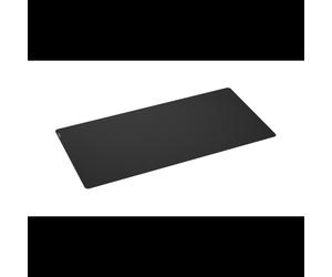 KRUX Space MAX Tapis de Souris Gaming Noir 1200x600x3mm, Microfibre, Base Antidérapante, Rebords Cousus, Résistant Poussière/Éclaboussures