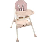 Kruzzel 12058 Chaise de salle à manger 3 en 1 rose