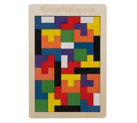 Kruzzel 22667 Casse-tête Tetris en bois