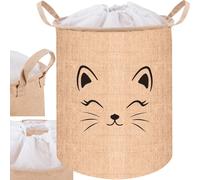 Kruzzel 24727 Toys 35 l Panier avec impression, beige