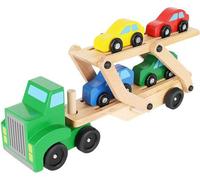 Kruzzel 9353 Tracteur avec remorque pour le transport de voitures 32 cm