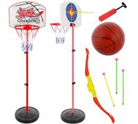 Kruzzel - Kruzzel - Coffret de jeu " Panier basket-ball et Tir à l'arc" - Dès 8 ans