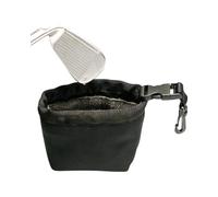 KRVNTH Sac de Nettoyage pour Clubs de Golf ×1, Doublure Imperméable & Néoprène à Séchage Rapide, Clip Amovible, Lavable Machine, Élimine Boue, Herbe & Humidité Immédiatement