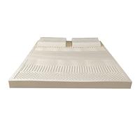 KRXSOBNV, 7 Zones de Soutien - Matelas en Latex Naturel à Structure Interne en nid d'abeille Doux et Confortable Anti-acariens et stérilisation,Matelas en Latex(10cm,150X190cm)