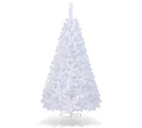 KRXSOBNV Arbre de Noël, avec Support en métal, Branches de pin artificielles réalistes(5Ft/1.5M)